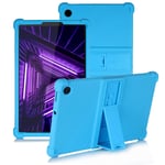 YGoal Silicone Case for Lenovo Tab M10 Plus - Light Weight Kids Friendly Soft Shock Proof Protective Cover for Lenovo Tab M10 Plus TB-X606F 10.3 2020, Blue