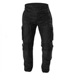 Bikers Gear Australia New Cargo Textile Cordura Waterproof Motorcycle Trousers with Removable Thermal Liner and CE 1621-1 Armour, Vented, UK 40R EU 50R 3XL