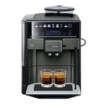 Siemens - Helautomatisk espresso/kaffemaskin EQ6 PLUS S700 dark inox