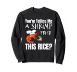 Cool Rice Design For Men Women White Food Cooker Rice Lover Sweatshirt