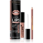 Eveline Cosmetics OH! my LIPS Matt lip set 01 Neutral Nude 2 pc