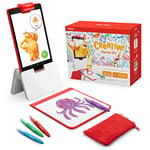 Osmo Kit de démarrage créatif 3 Jeux éducatifs 5-10 Ans Dessin résolution de problèmes/Physique précoce, pour Enfants de 5 à 10, 901-00035, STEM Fire Tablet Base Included