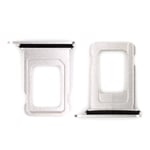 New Waterproof SIM Card Tray Holder for iPhone 12 Pro, Pro Max SILVER