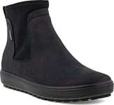 ECCO Women's Soft 7 Tred Chelsea Boots, Black, 4 UK