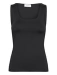 Vila Vikenza U-Neck S/L Tank Top - Noos Svart