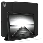 Smart Cover for Apple iPad Air 11 Cover with Pen Holder Tablet Black