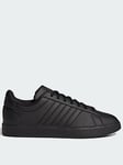 adidas Sportswear Mens Grand Court 2.0 Trainers - Black, Black, Size 7, Men