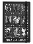 Deadly Tarot Notebook The Vampyre Compilation A5 Hard Cover Black 14x21cm