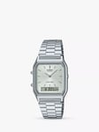 Casio Unisex Vintage Dual Display Bracelet Strap Watch