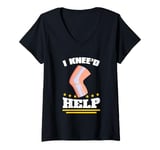 Womens Broken Bones And Witty Puns Collection V-Neck T-Shirt