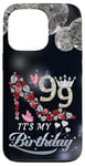 iPhone 13 Pro 99 Years Old It's My 99th Birthday Funny Shoes for Women Case