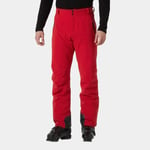 Helly Hansen Men's Alpha Lifaloft Lightweight Mountain Ski Trousers Red XL