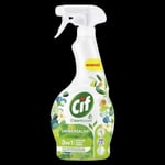 Unilever Cif Cleanboost 3W1 Universalrengöringsmedel Grönt Te Och Eukalyptus 500Ml