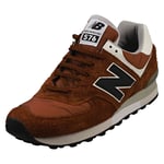 New Balance 576 Made In England Mens Fashion Trainers in Brown - 9.5 UK