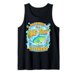 Funny Bass Fish Happiness is a Big Fish and a Witness Tank Top