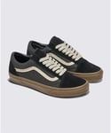 Vans Unisex Old Skool Heavy Canvas Black Trainers - Size UK 6