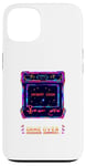 Coque pour iPhone 13 Manette de jeu d'arcade rétro classique