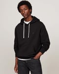 Tommy Hilfiger Essential Fleece Mens Hoodie - Black - Size Medium