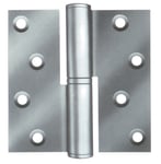 Paumelle inox BB807 90x90 droite DIN L - BREUER&SCHMITZ - BB8079090D