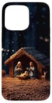 iPhone 15 Pro Max Christmas Nativity Mary, Joseph, and Baby Jesus Case