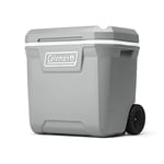 Coleman 316 Series Insulated Portable Cooler with Heavy Duty Wheels, Leak-Proof Wheeled Cooler with 100+ Can Capacity, Keeps Ice for up to 5 Days