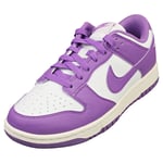 Nike Dunk Low Next Nature Womens Fashion Trainers in White Rasberry - 5 UK