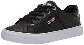 GUESS Femme Loven Basket, Noir/Multicolore, 36 EU