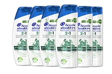 Head & Shoulders 2-en-1 Shampooing Antipelliculaire Et Soin Anti-démangeaisons, Jusqu’à 100% Des Pellicules Éliminées, Cliniquement Prouvé, Testé Sous Contrôle Dermatologique, 6x270 ml