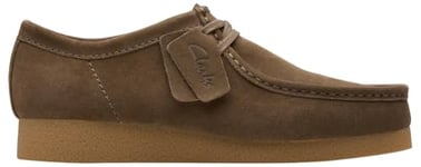 Clarks Homme WallabeeEVO Derby, Dark Olive SDE, 40 EU