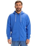 Quiksilver Polaire à Fermeture éclair Salt Water Zip Hoodie Homme Bleu M