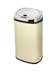 Morphy Richards 42-Litre Square Sensor Bin - Cream