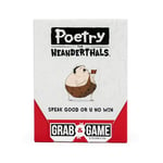 Exploding Kittens Poetry For Neanderthals Grab & Game Laugh-Out-Loud Card Games for Families & Party Games Ages 7+ - 60 Cards, 200+ Words, Single-Syllable Guessing Fun for Parties & Groups