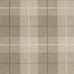 Arthouse Country Tartan Hessian Plaid Check Textured Wallpaper - Taupe 294903