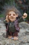 33512 PROMOTION  KORRIGAN  FIGURINE POILU TROLL NORVEGIEN LUTIN PIXIES  TROLLS