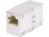 Renkforce Rj45-Nätverksadapter Cat 5E [1X Rj45-Kontakt - 1X Rj45-Kontakt] Vit