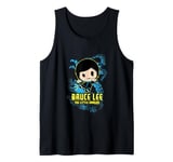 Bruce Lee The Little Dragon Cartoon Portrait Tank Top