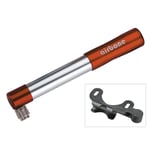 Mini Pump Evolution ZT-505 185mm Orange Support Included 2191203013 AIRBONE Bic