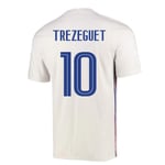 2020-2021 France Away Football Soccer T-Shirt (David Trezeguet 10)