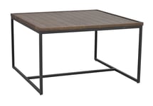 Rowico Home - Deerfield Soffbord Brun 80cm - Spånskiva, Massiv ek, Metall