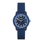 Lacoste Montre Analogique à Quartz pour Enfants avec Bracelet en Silicone Bleu Marin - 2030043