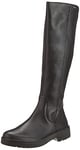 Legero Femme Gore-tex Mystic légèrement doublé Botte Haute Jusqu'au Genou, Noir 0100, 42.5 EU