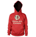 Hybris Hogwarts Express Platform 9-3/4 Hoodie (S,Red)