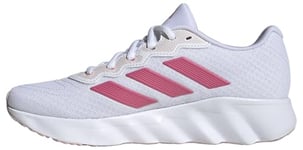 adidas Femme Switch Move Running Shoes Chaussures Basses Non liées au Football, Cloud White/Pink Fusion/Sandy Pink, 43 1/3 EU