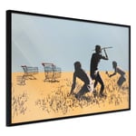 Plakat - Trolley Hunters - 90 x 60 cm - Sort ramme