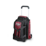 Storm 2 Ball Rolling Thunder Checkered Bowling Bag- Red