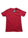 Tommy Hilfiger Boy classic red  T Shirt Tee Size 16 18 years Large NWT