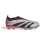 adidas Predator Elite Laceless FG Vivid Horizon - Sølv/Aurora Black/Grå Barn - Gress (FG), størrelse 30½