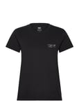 LEVI´S Women The Perfect Tee Shimmer Bw Out Svart