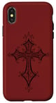 iPhone X/XS Alternative Cross Mall Goth Grunge Gothic Romantic Case