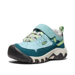 KEEN Targhee 4 Low Waterproof Chaussures de randonnée, Reef Waters/Daiquiri Green, 26 EU